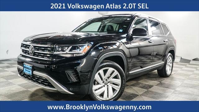 used 2021 Volkswagen Atlas car, priced at $27,237