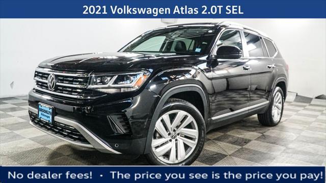 used 2021 Volkswagen Atlas car, priced at $27,237