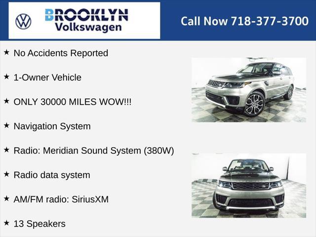 used 2020 Land Rover Range Rover Sport car, priced at $38,380