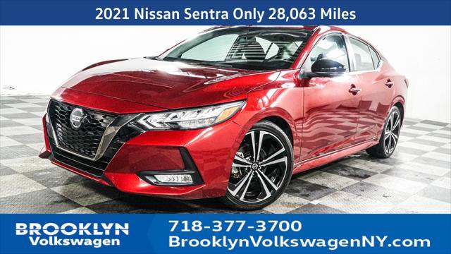 used 2021 Nissan Sentra car, priced at $17,905