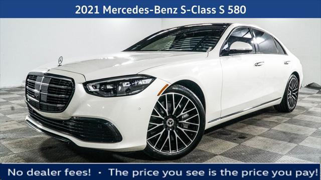 used 2021 Mercedes-Benz S-Class car, priced at $68,995