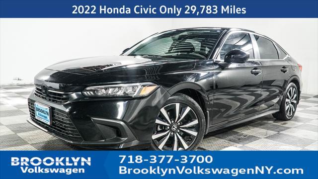 used 2022 Honda Civic car, priced at $24,642