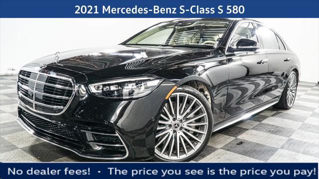 used 2021 Mercedes-Benz S-Class car, priced at $66,154