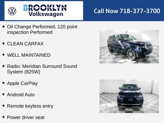 used 2022 Land Rover Range Rover Sport car, priced at $54,998