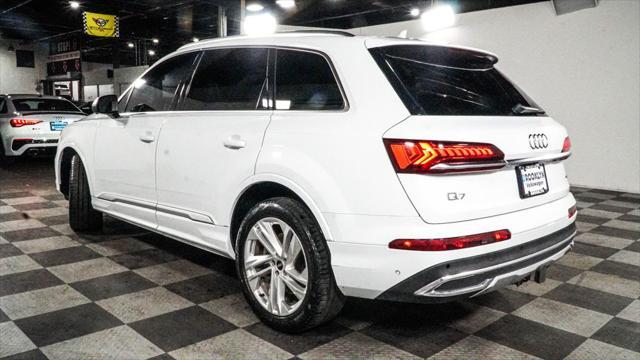 used 2021 Audi Q7 car, priced at $29,437