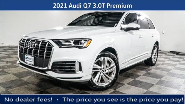 used 2021 Audi Q7 car, priced at $29,437