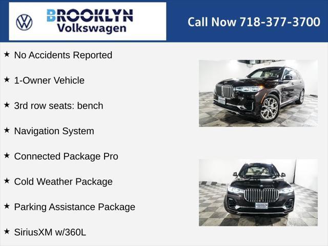 used 2021 BMW X7 car, priced at $38,595