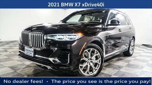 used 2021 BMW X7 car, priced at $38,595