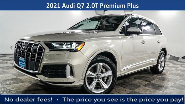 used 2021 Audi Q7 car, priced at $32,995