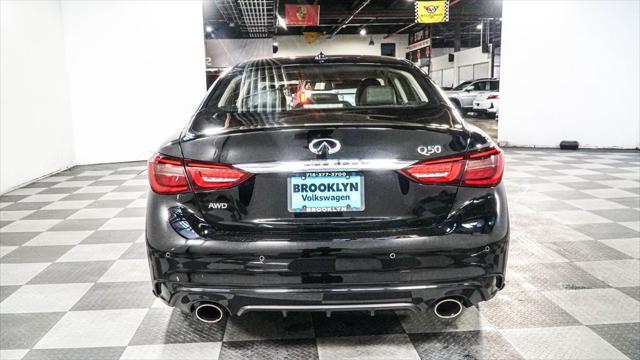 used 2020 INFINITI Q50 car, priced at $26,735