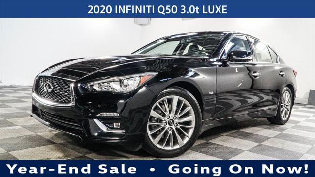 used 2020 INFINITI Q50 car, priced at $24,750