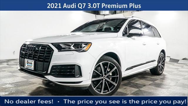 used 2021 Audi Q7 car, priced at $33,995