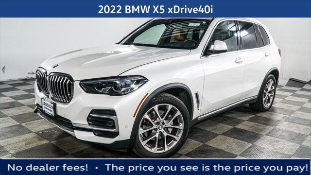 used 2022 BMW X5 car, priced at $39,095