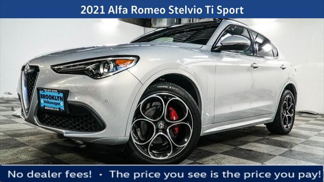 used 2021 Alfa Romeo Stelvio car, priced at $26,998