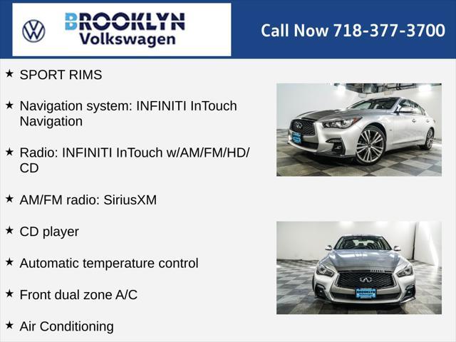 used 2020 INFINITI Q50 car, priced at $27,754