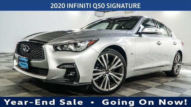 used 2020 INFINITI Q50 car, priced at $27,154