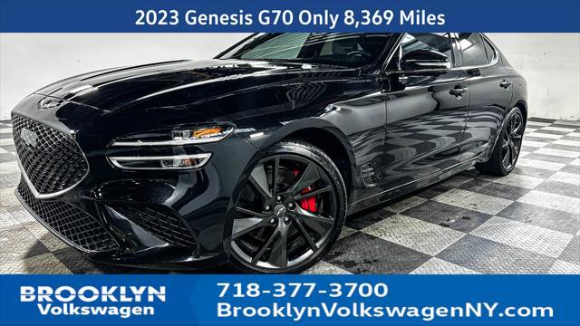 used 2023 Genesis G70 car, priced at $40,715