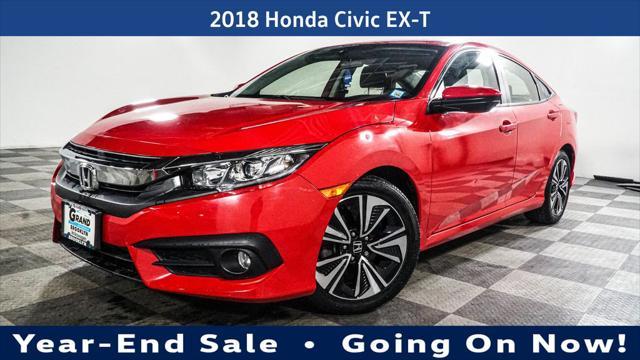 used 2018 Honda Civic car, priced at $16,996