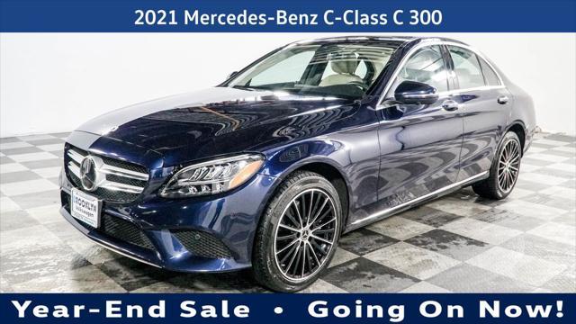 used 2021 Mercedes-Benz C-Class car, priced at $26,995