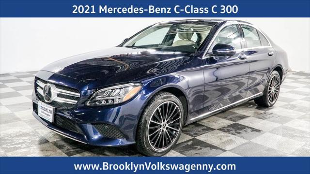 used 2021 Mercedes-Benz C-Class car, priced at $27,095