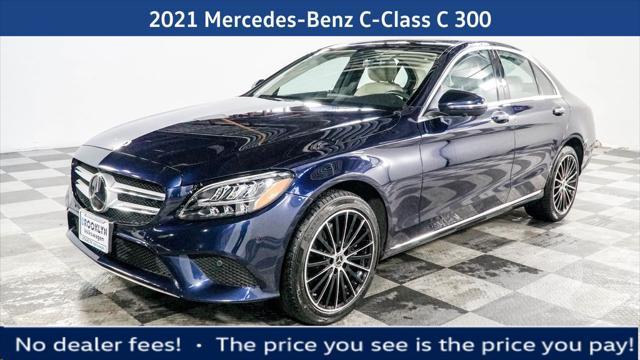 used 2021 Mercedes-Benz C-Class car, priced at $27,724