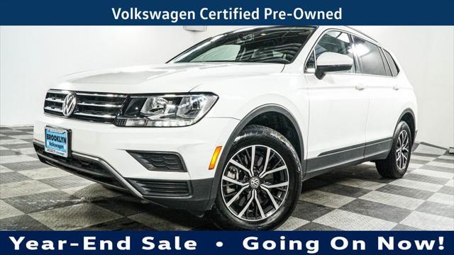 used 2021 Volkswagen Tiguan car, priced at $19,354