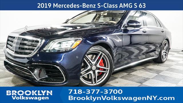 used 2019 Mercedes-Benz AMG S 63 car, priced at $66,995