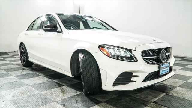 used 2021 Mercedes-Benz C-Class car, priced at $28,599