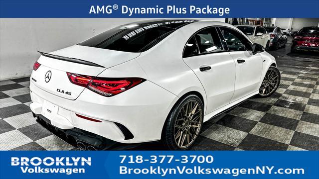 used 2022 Mercedes-Benz AMG CLA 45 car, priced at $51,170