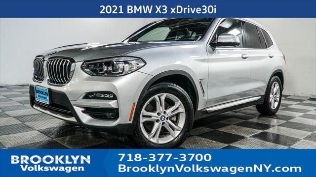 used 2021 BMW X3 car, priced at $25,445