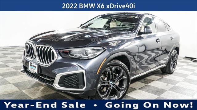 used 2022 BMW X6 car, priced at $55,995