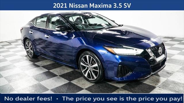 used 2021 Nissan Maxima car, priced at $19,238