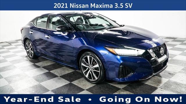 used 2021 Nissan Maxima car, priced at $18,538