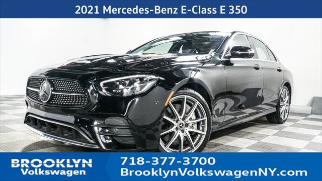 used 2021 Mercedes-Benz E-Class car, priced at $35,554