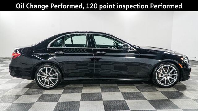 used 2021 Mercedes-Benz E-Class car, priced at $34,899