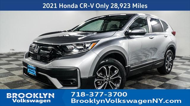 used 2021 Honda CR-V car, priced at $25,735