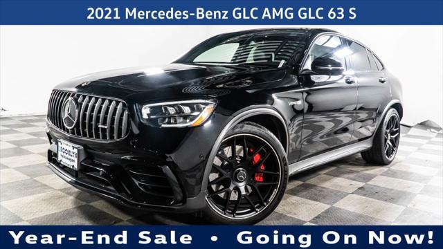 used 2021 Mercedes-Benz AMG GLC 63 car, priced at $55,775