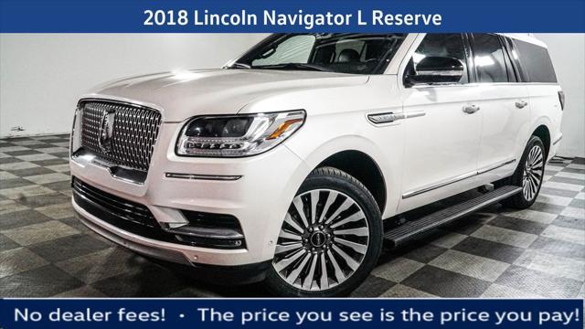 used 2018 Lincoln Navigator L car, priced at $34,090