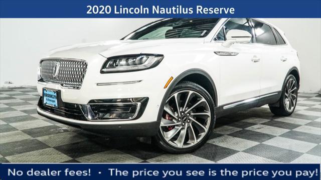 used 2020 Lincoln Nautilus car, priced at $28,800