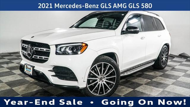 used 2021 Mercedes-Benz GLS 580 car, priced at $58,943