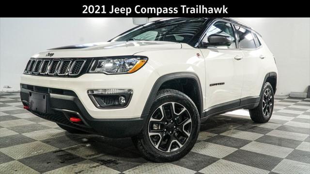 used 2021 Jeep Compass car, priced at $21,395