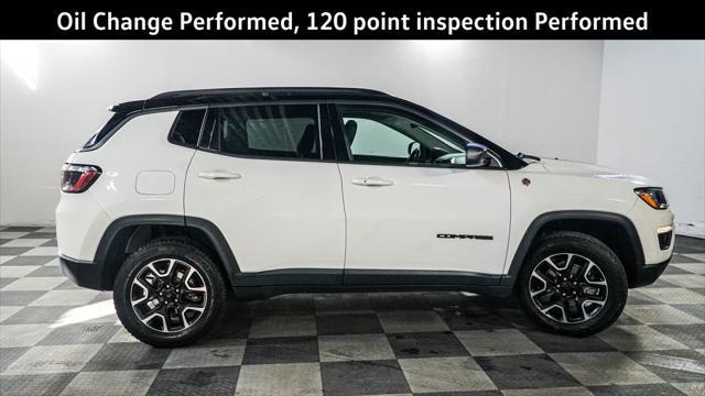 used 2021 Jeep Compass car, priced at $21,395