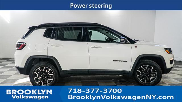 used 2021 Jeep Compass car, priced at $22,095