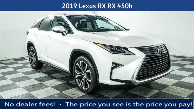 used 2019 Lexus RX 450h car, priced at $30,618