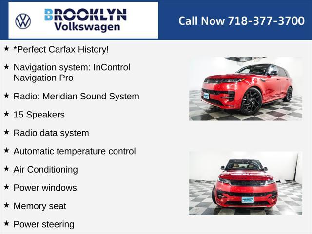 used 2024 Land Rover Range Rover Sport car, priced at $100,465