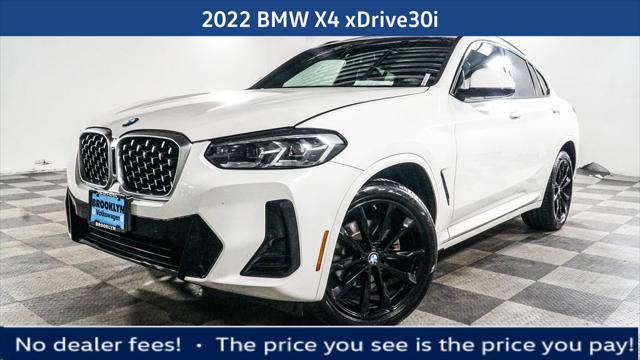 used 2022 BMW X4 car, priced at $37,095