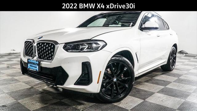 used 2022 BMW X4 car, priced at $34,425