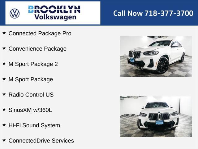 used 2022 BMW X4 car, priced at $37,095