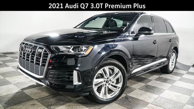 used 2021 Audi Q7 car, priced at $30,474