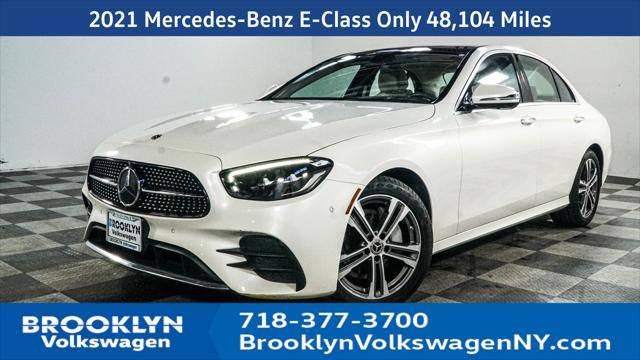 used 2021 Mercedes-Benz E-Class car, priced at $37,714